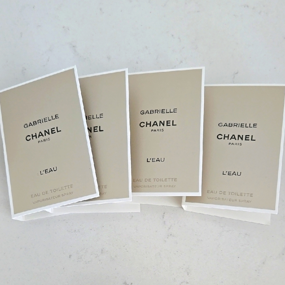 Chanel Gabrielle L'Eau  Samples New never used 4x